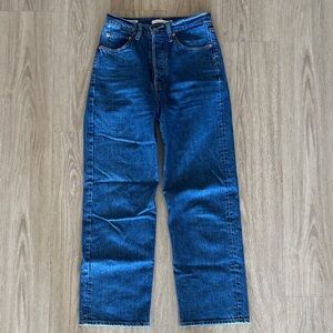 Levi's Women's Blue Straight Leg Jeans